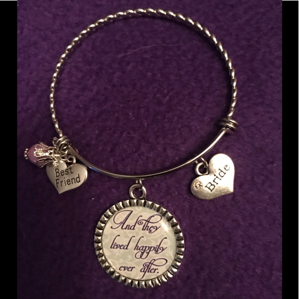 Handmade Silver Charm Bracelet